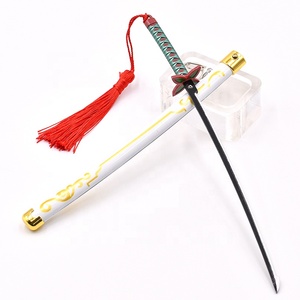 XinRui Vente directe d'usine de porte-clés en métal artisanal en forme de <span class=keywords><strong>katana</strong></span> exclusif aux personnages d'anime japonais Demon <span class=keywords><strong>Slayer</strong></span>, cadeau en stock - Product Image 5