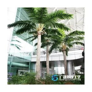 Fiberglass Material and Trees Plant Type artificial coconut tree