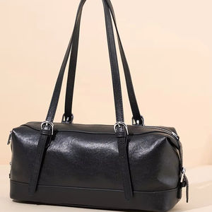 Sac à main polyvalent automne-hiver 2026, nouveau style coréen, sac bowling surdimensionné, spacieux, à porter à l'épaule ou à la main - Product Image 1