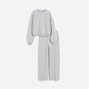 Conjunto de sudaderas y pantalones de chándal de 2 piezas con diseño de logotipo impreso personalizado OEM para correr de invierno a la moda, precio barato al por mayor - Product Image 1