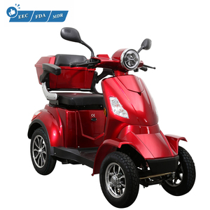 Scooter Eléctrico de 4 Ruedas, 3 Modos de Velocidad Seleccionables, Motor sin Escobillas de 1000W, Carga Máxima de 150 kg, Velocidad Máxima de 25 <span class=keywords><strong>km</strong></span>/h, Alcance de 50 <span class=keywords><strong>km</strong></span> - Product Image 2