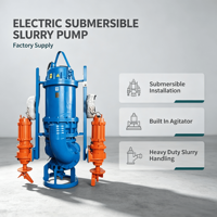 Pompa Lumpur Submersible untuk Penanganan Partikel Padat untuk Pemompaan Lumpur & Bijih Bawah Air