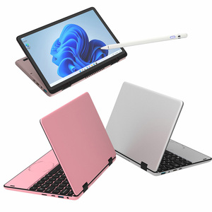 2024 nuevo 11 pulgadas yoga ultrafino N100 Quad Core pantalla táctil 360 grados giratorio Yoga portátil para oficina de negocios educación - Product Image 3