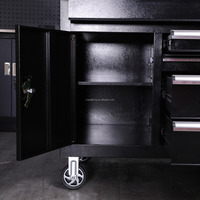 Armoire de garage, chariot à outils, boîte à outils métallique, armoire à outils en acier inoxydable, armoire verrouillable, coffre à outils d'atelier, armoire à roulettes