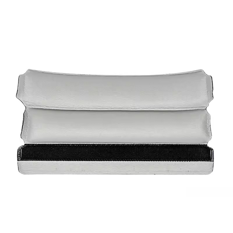 1 pièce de cuir protéiné-blanc