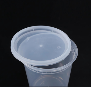 Vasos Desechables de Plástico PP para Sopa, Cajas de Almacenamiento Aptas para Microondas con Técnica de Inyección, Ideales para <span class=keywords><strong>Entrega</strong></span> de Comida y Comida para Llevar - Product Image 4