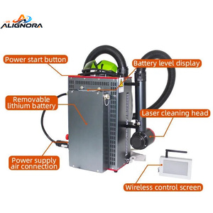 Machine de nettoyage au laser à fibre pulsée 100W 200W 500W, machine de nettoyage au laser pulsé 1000W - Product Image 6