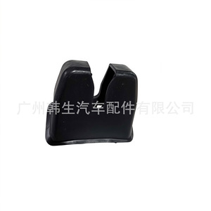 Cache-serrure de hayon Tesla Model 3 1769832-10-E en plastique noir, accessoire de poignée de porte - Product Image 2