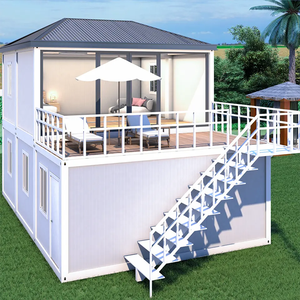 DXH Hotel Living Villa Camp, maisons de villégiature modernes à 2 étages, maisons préfabriquées, isolation pour les clients, <span class=keywords><strong>maison</strong></span> préfabriquée en kit, conteneur - Product Image 2