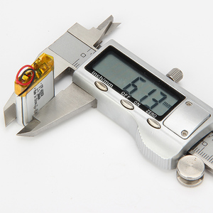 Bán tốt nhất nhà sản xuất ban đầu chất lượng cao 3.7V 602030 Li Polymer có thể sạc lại 300mAh Pouch <span class=keywords><strong>Lithium</strong></span> Ion pin di động - Product Image 5