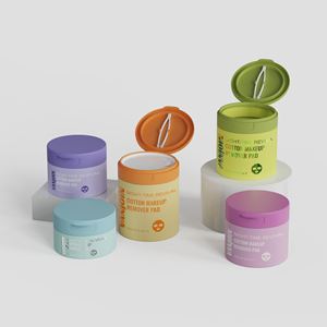 Pot en plastique de qualité médicale, rond, pour usage en <span class=keywords><strong>clinique</strong></span> dermatologique, conforme aux normes FDA et CFR, matériau étanche, vente en gros - Product Image 5