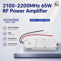 Amplificateur RF GaN personnalisable 65W 2100-2200MHz, module Lora, module anti-drone RF, VCO intégré