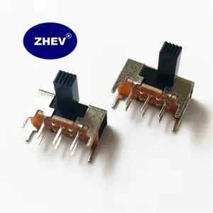 2P2T SK-22H02 G5 DIP 6针滑动开关，带定制按钮高度