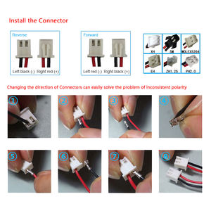 Batteries lithium-ion rechargeables YJ503448 de haute qualité avec 3.7v 800mah pour machine électrique - Product Image 4