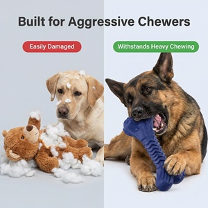 Huesos de Goma Natural Resistentes y Duraderos para Perros Mordedores Agresivos, con Sabor a Carne, Diseño Nuevo y Personalizado - Product Image 5