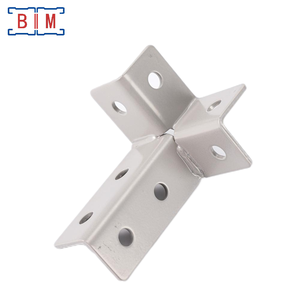 파우더 코팅된 8홀 스트럿 채널 피팅 중량 구조용 조인트 - Product Image 2