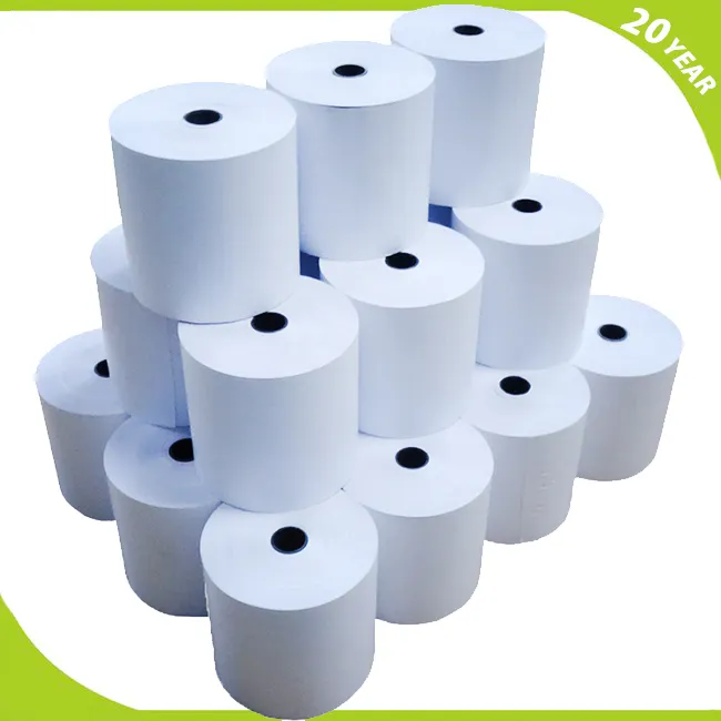 74 Meters in Length BPA FREE Pos Paper roll thermal cash register paper roll 3 1/8 manufacturers 80mm x 80mm