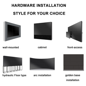 Tường LCD <span class=keywords><strong>video</strong></span> 4K thương mại nối bảng điều chỉnh màn hình quảng cáo với đồ họa hiển thị tủ màn hình cho Câu lạc bộ bóng đá - Product Image 6