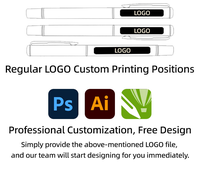 Stylos Promotionnels d'Entreprise Personnalisés avec Logo, Faible QMC, Impression UV, Stylo Bille de Marque