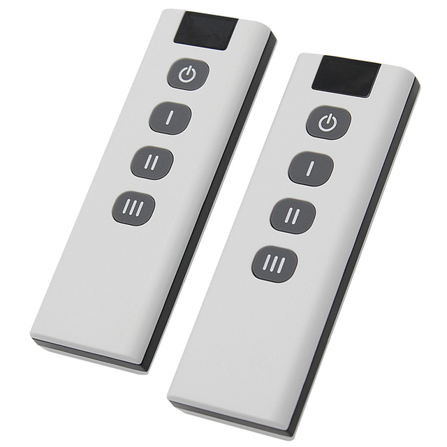 Customizable 4 Button Remote | 433MHz, 2.4G or IR Optional for OEM Smart Control