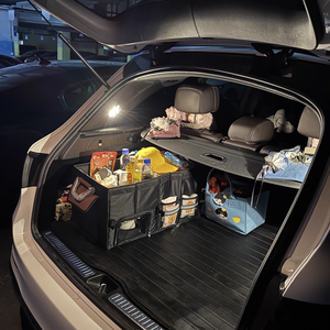 Organizador universal para maletero de coche SUV, caja de almacenamiento plegable con múltiples compartimentos, caja de almacenamiento para maletero de coche - Product Image 4