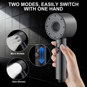 <span class=keywords><strong>Douche</strong></span> à main puissante du fabricant, élimine le chlore, filtre <span class=keywords><strong>de</strong></span> salle <span class=keywords><strong>de</strong></span> bain pressurisé, pomme <span class=keywords><strong>de</strong></span> <span class=keywords><strong>douche</strong></span> pulvérisatrice - Product Image 2
