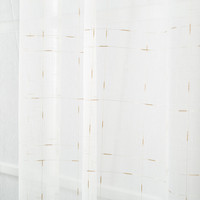 Rideaux en lin de haute qualité, Tulle translucide, décoration de fenêtre de maison moderne, Voile blanc pour salon, panneau simple