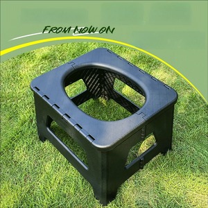 Toilette pliante d'urgence en PP pour l'extérieur, pour voiture, <span class=keywords><strong>camping</strong></span>, portable, désodorisante, pour adultes et femmes en voyage - Product Image 3