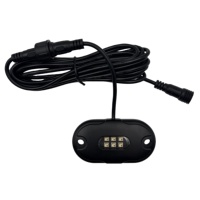 Luces LED RGBW para Roca, 6 Unidades, IP68 Impermeables, 12V, Blanco Puro Multicolor, Luces Todoterreno para Coche, Camioneta, ATV, SUV