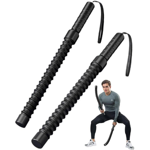 Corde de combat sans fil Jstar en acier à ressort durable pour entraînement musculaire et renforcement des bras en salle de sport - Product Image 1