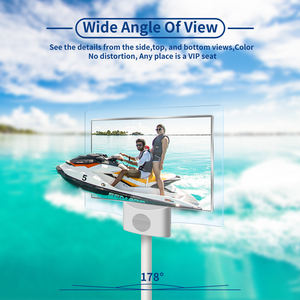 Pantalla OLED Transparente de Vidrio a Todo Color 2K 4K para Interiores, Reproductor de Publicidad para Ventanas, Señalización Digital Ultrafina de Doble Cara con Soporte - Product Image 5