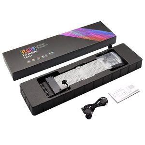 24Pin RGB Desktop Extension Cable for <b>Computer</b> PSU & <b>Motherboard</b> Plastic Power With Connector in Stock Rgb Pc Cables - Product Image 5