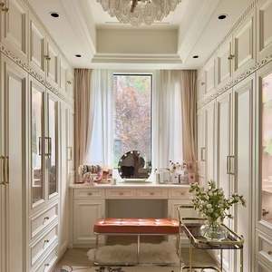 European Style Custom Size Modern <b>Wardrobe</b> Bedroom Furniture for Villa Home - Product Image 1