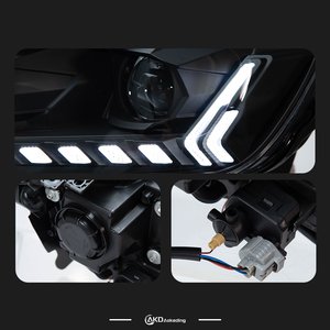 ไฟรถยนต์สำหรับ Ranger <span class=keywords><strong>Everest</strong></span> 2016-2021,ไฟหน้า LED แบบไดนามิกคริสตัล Q8ดีไซน์ LHD และ RHD รุ่น DRL เลนส์โปรเจคเตอร์อัพเกรด - Product Image 6