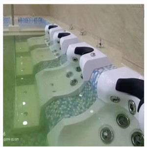 Suministro de fábrica, silla de masaje de Material acrílico, piscina sobre el suelo, bomba instalada, unidades de plomería para ducha de Spa - Product Image 6