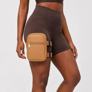 Factory Wholesale Lychee Grain PU Leather Thigh Bag Outdoor Riding Leg Pack Motorcycle Waist Pouch for Custom Branding - Product Image 5