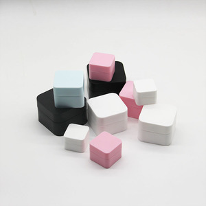 Tùy Chỉnh Rỗng Trang Điểm Màu Đen 10G 30Ml 50Ml Cơ Thể Chà Vuông Mỹ Phẩm Lọ Có Nắp Đậy - Product Image 1