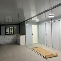 Maison modulaire extensible à 3 chambres, plans préfabriqués de 40 pieds, maison conteneur pliable pour hôtels