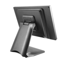 Оптовая продажа сенсорных POS-систем для ресторанов, кассовых терминалов, 15-дюймовых POS-терминалов с двумя экранами и принтером для ресторанов
