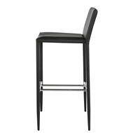 Chaises de salle à manger modernes en tissu de luxe avec pieds en métal pour la maison, pour une utilisation dans le salon