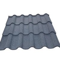 Nuevo tipo Popular Milano Stone recubierto de metal acero teja de zinc material de techado de Tejas
