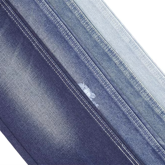 Personalized 60Cotton 30Polyester 10 Viscose No Elastic Right Twill 6*6 Specification Very Heavy Thickness Denim Fabric