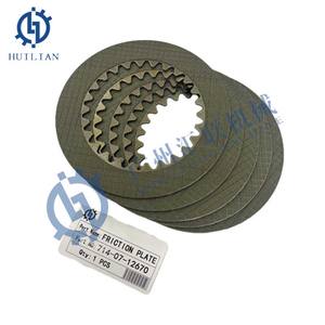 Disque d'amortisseur 714-07-12670 714-07-19720 WA480-5 WA420-3 WA470-3 Plaque de friction de transmission pour pièces de chargeuse sur pneus et camion à benne basculante - Product Image 2