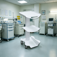 Chariot mobile pour scanner intra-oral Laitai LT-T3, best-seller, 3 étagères réglables en hauteur, en acier laminé à froid, équipement dentaire