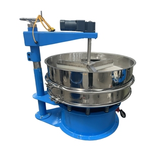 1000 Tipo Forçado Triagem Raspador Tela Pó Peneira Vibratória Máquina Material Viscoso Carvão Água Dividir - Product Image 3