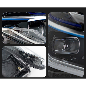 ไฟหน้าขายส่งสำหรับ BMW <span class=keywords><strong>X1</strong></span> F48 ปี 2016-2021 และ F49 ปี 2016-2019 ชุดไฟหน้า LED พร้อมไฟ DRL และไฟเลี้ยวแบบ Sequential - Product Image 2