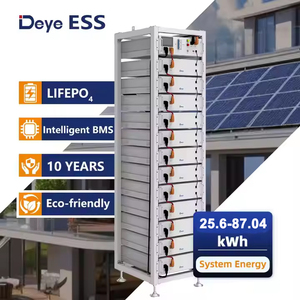 Nouvelle mise à niveau Deye BOS-G Pro LiFePO4 ESS 5,12 kWh Unité de base <span class=keywords><strong>87kWh</strong></span> évolutive (1,4 x BOS-G) Home Backup 24/7, RV Power & Industrial UPS - Product Image 1