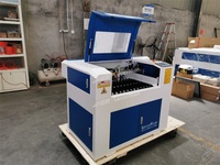 Machine de découpe laser CO2 CNC miniature 6040 fabriquée en Chine LM-6040