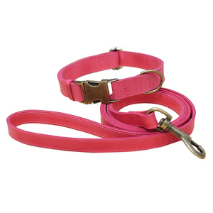 Collar de cuello de ante para mascotas, conjunto de collar de perro de ante pastel con hebilla de bronce, de lujo, de gama alta, Occidental, a buen precio - Product Image 6