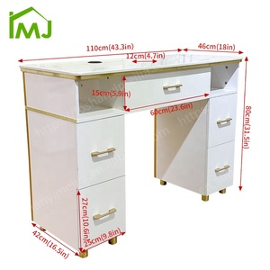 Muebles <span class=keywords><strong>de</strong></span> Belleza Profesionales, <span class=keywords><strong>Mesa</strong></span> <span class=keywords><strong>de</strong></span> Manicura <span class=keywords><strong>de</strong></span> Madera con Muchos Cajones, <span class=keywords><strong>Mesa</strong></span> <span class=keywords><strong>de</strong></span> Salón <span class=keywords><strong>de</strong></span> Belleza - Product Image 6
